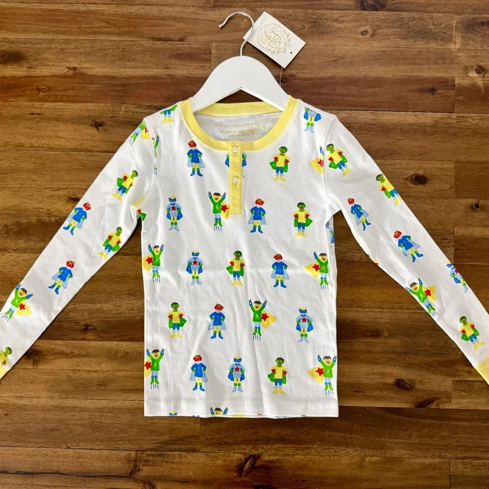 NWT The Beaufort Bonnet Company Sutton’s Sweet Dreams Pajama Set 6 Super Sleepy